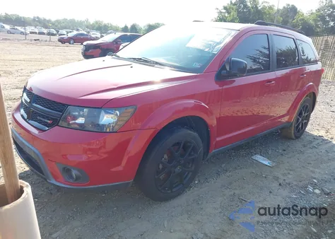 2015 Dodge Journey Sxt из США, поврежденный, VIN 3C4PDCBB0FT637470